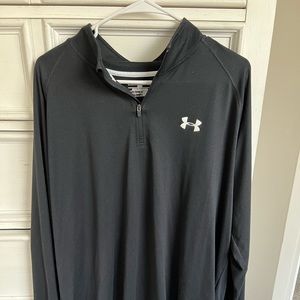 Mens pull over long sleeve quarter zip